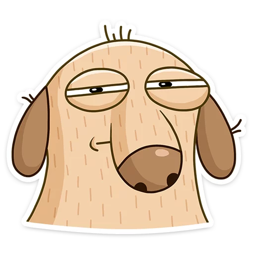 😑 Стикер «Diggy» для Telegram