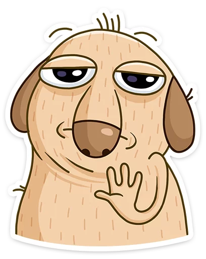 ✋ Стикер «Diggy» для Telegram