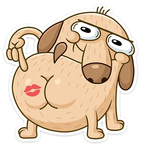 💋 Стикер «Diggy» для Telegram