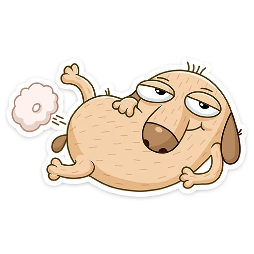 💨 Стикер «Diggy» для Telegram