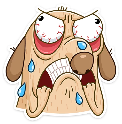 😡 Стикер «Diggy» для Telegram