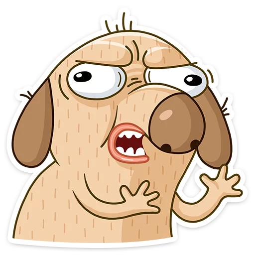 😬 Стикер «Diggy» для Telegram