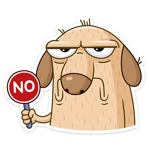 😐 Стикер «Diggy» для Telegram