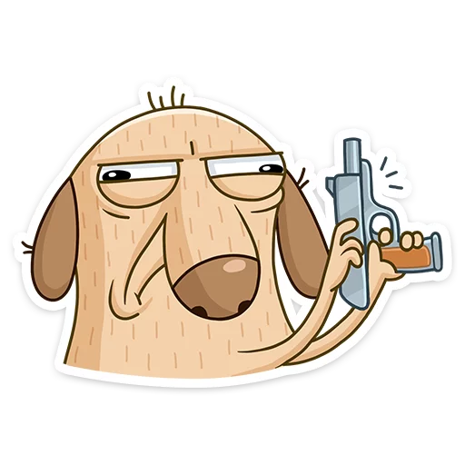 🔫 Стикер «Diggy» для Telegram