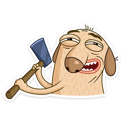 🔪 Стикер «Diggy» для Telegram