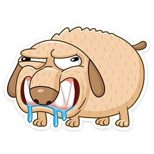 😬 Стикер «Diggy» для Telegram