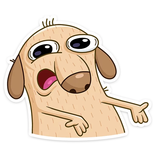😕 Стикер «Diggy» для Telegram