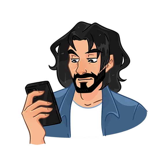 😐 Стикер «Эдуард без текста» для Telegram
