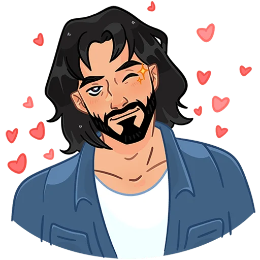 🥰 Стикер «Эдуард без текста» для Telegram