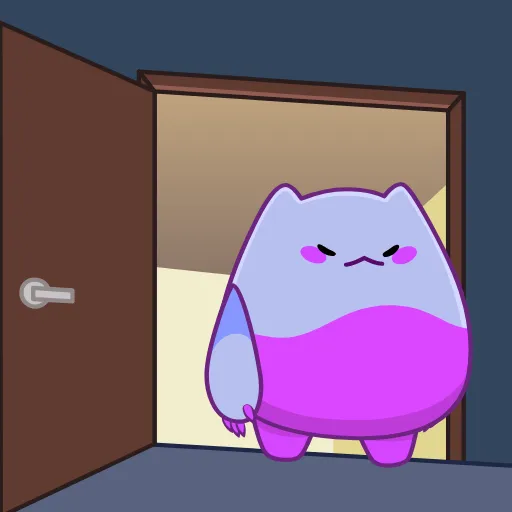 🚪 Стикер «Экви» для Telegram