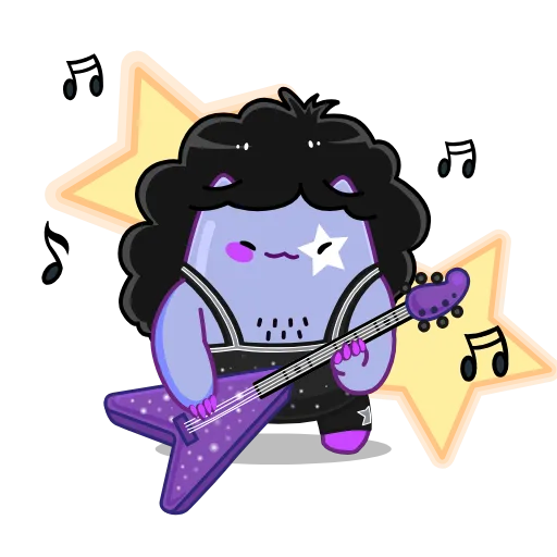 🎸 Стикер «Экви» для Telegram