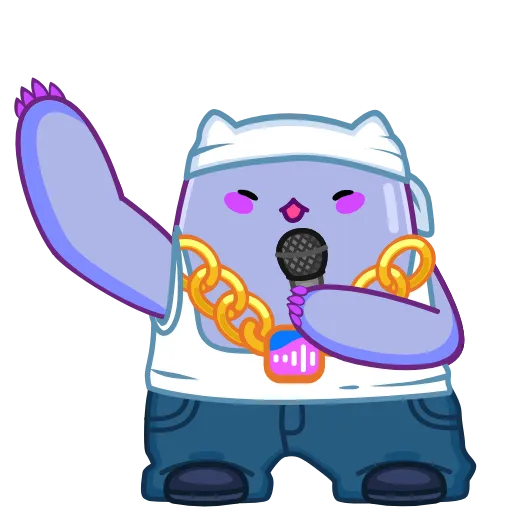 🎤 Стикер «Экви» для Telegram