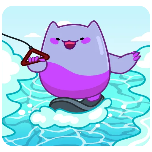 🏂 Стикер «Экви» для Telegram