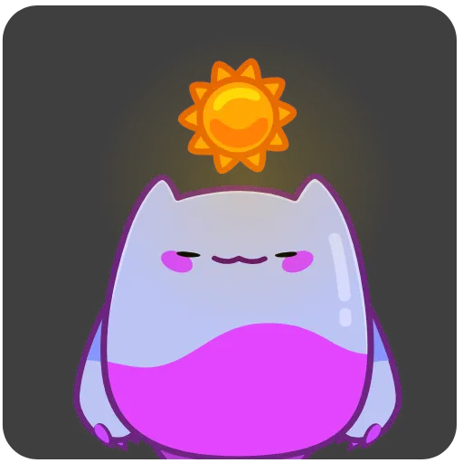 🌞 Стикер «Экви» для Telegram