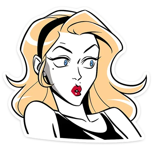 😮 Стикер «Элинор и Джордж» для Telegram