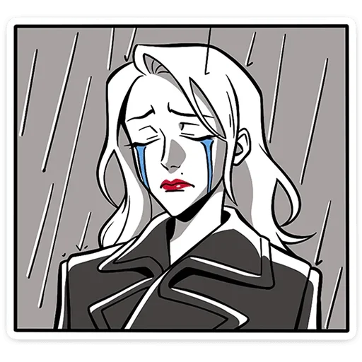 😭 Стикер «Элинор и Джордж» для Telegram