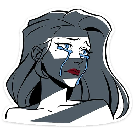 😭 Стикер «Элинор и Джордж» для Telegram