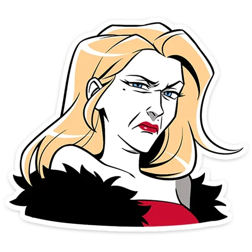 🤨 Стикер «Элинор и Джордж» для Telegram