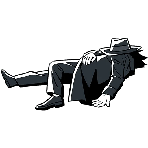 🫠 Стикер «Элинор и Джордж без текста» для Telegram