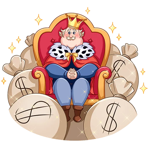 🤑 Стикер «Емельян Степанович без текста» для Telegram