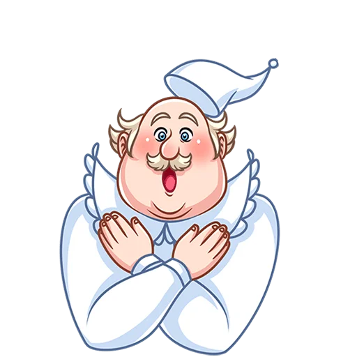 😴 Стикер «Емельян Степанович без текста» для Telegram