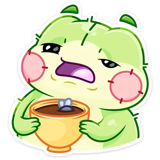☕️ Стикер «Эрни без текста» для Telegram