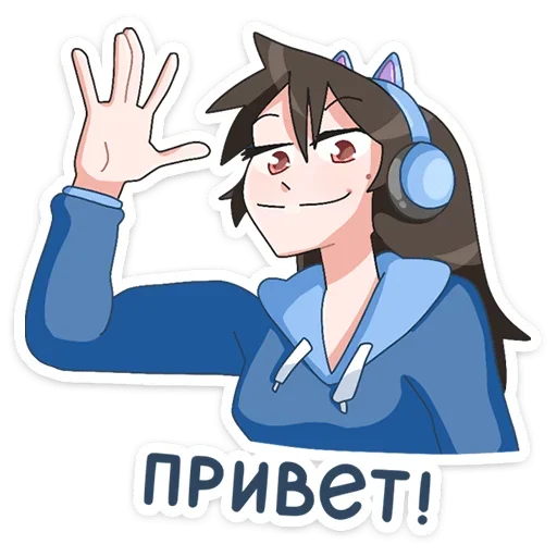 👋 Стикер «Эксперты ВК» для Telegram