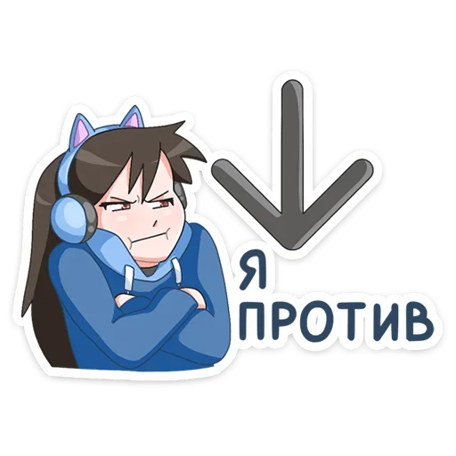 👎 Стикер «Эксперты ВК» для Telegram