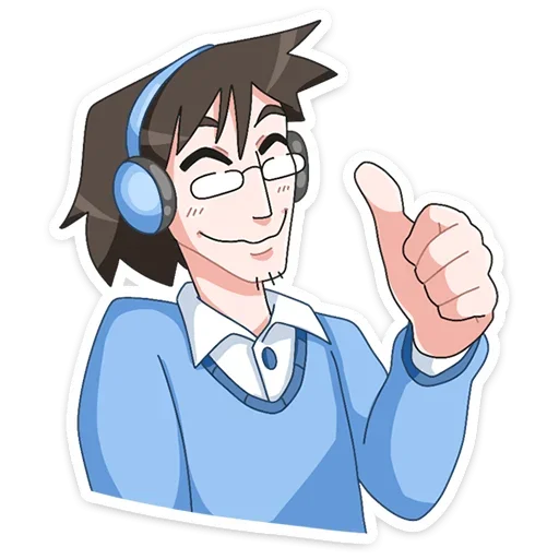 👍 Стикер «Эксперты ВК» для Telegram