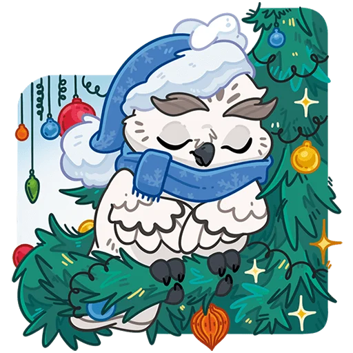 🎄 Стикер «Поезд Деда Мороза 2026 Без Текста» для Telegram