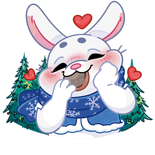 🎄 Стикер «Поезд Деда Мороза 2026 Без Текста» для Telegram
