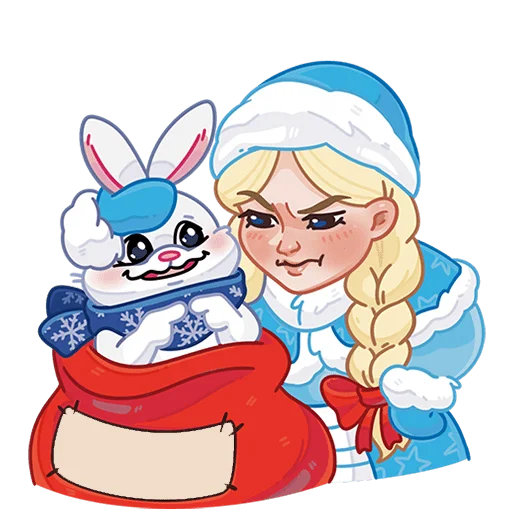 🎄 Стикер «Поезд Деда Мороза 2026 Без Текста» для Telegram