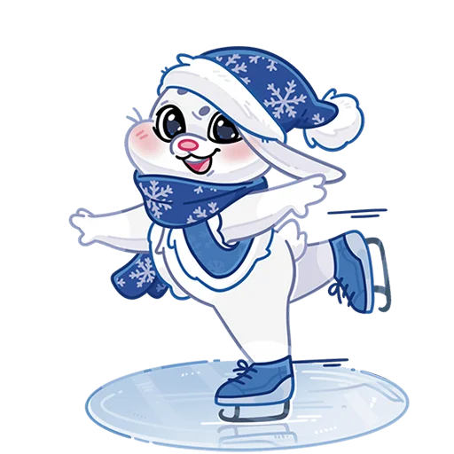 🎄 Стикер «Поезд Деда Мороза 2026 Без Текста» для Telegram
