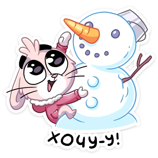 ☃️ Стикер «Флэйк» для Telegram