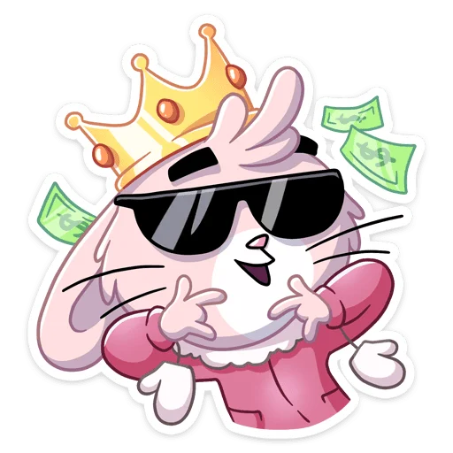 😎 Стикер «Флэйк» для Telegram