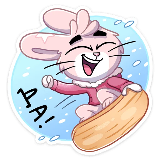 🏂 Стикер «Флэйк» для Telegram