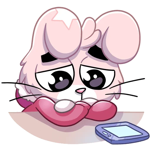 😔 Стикер «Флэйк Без Текста» для Telegram