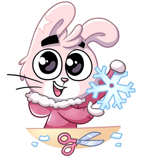 ❄️ Стикер «Флэйк Без Текста» для Telegram