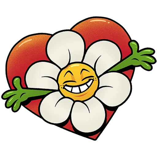 🥰 Стикер «Цветик Без Текста» для Telegram