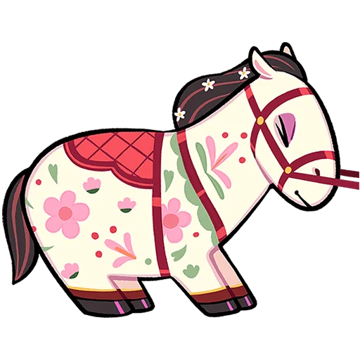 🐴 Стикер «Незабудка Без Текста» для Telegram