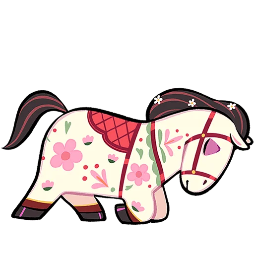 🐴 Стикер «Незабудка Без Текста» для Telegram