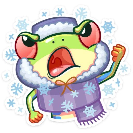 🥶 Стикер «Фредди» для Telegram