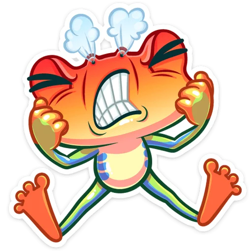 😡 Стикер «Фредди» для Telegram