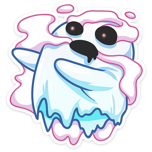 👽 Стикер «Привиденьице» для Telegram