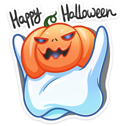 🎃 Стикер «Привиденьице» для Telegram