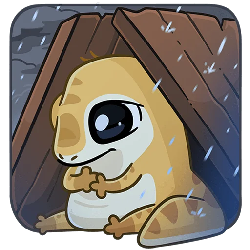 🌧 Стикер «Гоша Без Текста» для Telegram