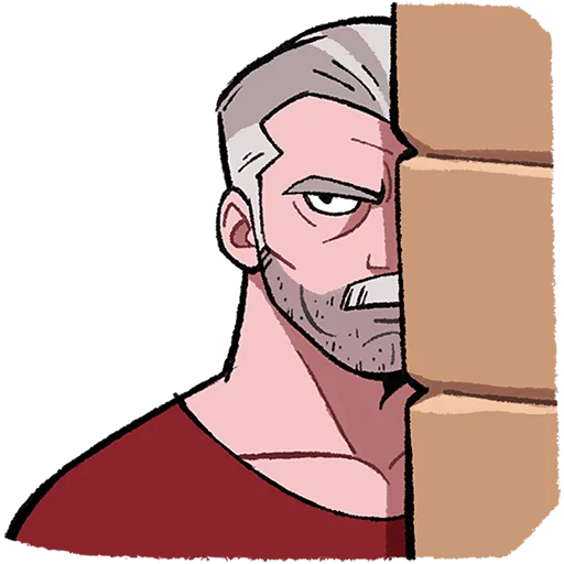 👀 Стикер «Григорий Без Текста» для Telegram