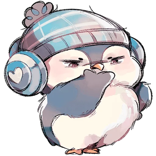 🐧 Стикер «Гвик Без Текста» для Telegram