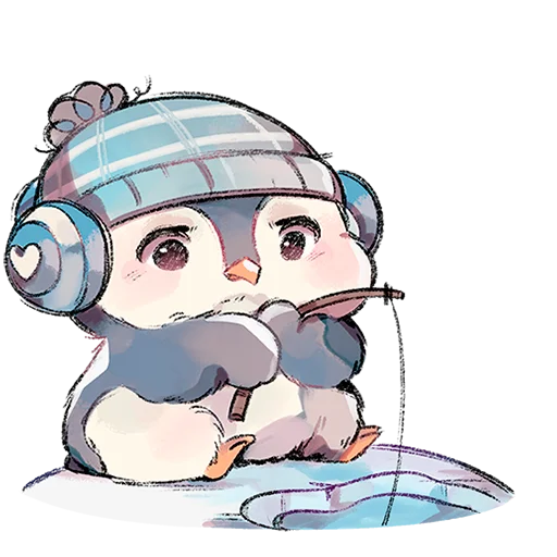 🐧 Стикер «Гвик Без Текста» для Telegram