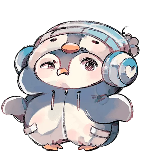 🐧 Стикер «Гвик Без Текста» для Telegram